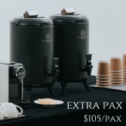 [額外人數] Refreshment with Coffee & Tea ($105/pax)