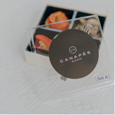 Canapes Box 4-in-1 (Savory Only) ($120/box)