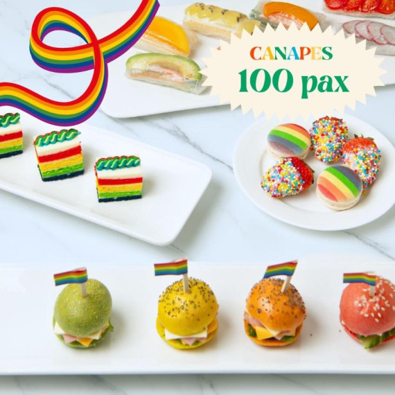 Pride Party 100人Canapés (Total: 540pc)