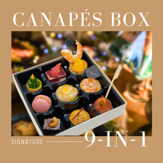 Petite Canapés Box 9-in-1 